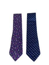 Alynn Neckwear Ocean Dolphin Fish Necktie Lot 100 Silk Octopodes  Dolphin EUC