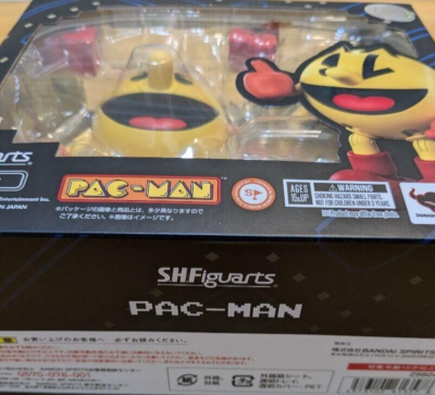 Bandai S.H.Figuarts Pac-Man Action Figure Sealed Excellent