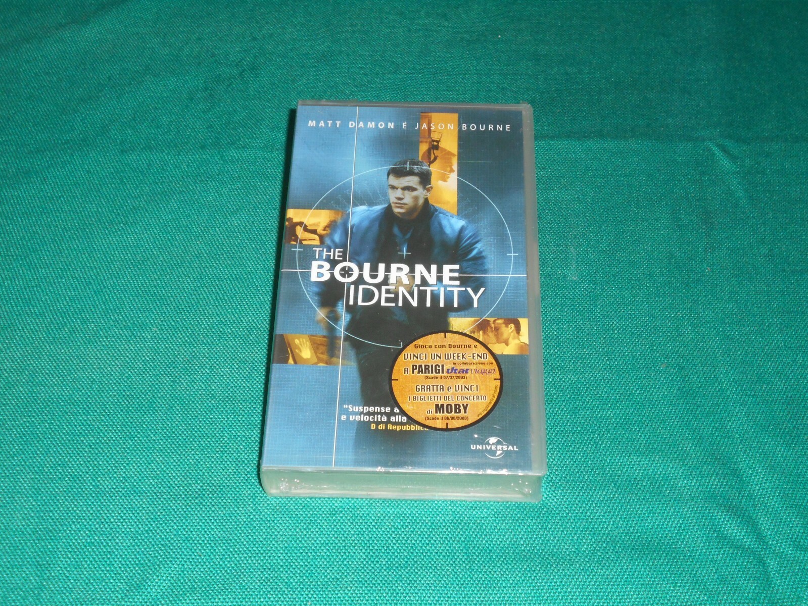The Bourne Identity Regia di Doug Liman  Videocassetta Nuova Sigillata