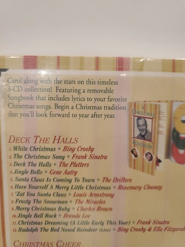 A Christmas Songbook (3 CD Collection) Sinatra -Armstrong -Drifters, more...NEW - Picture 3 of 4