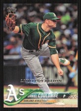 2018 Topps DANIEL COULOMBE Limited Edition OAKLAND ATHLETICS card 1,000 made #16