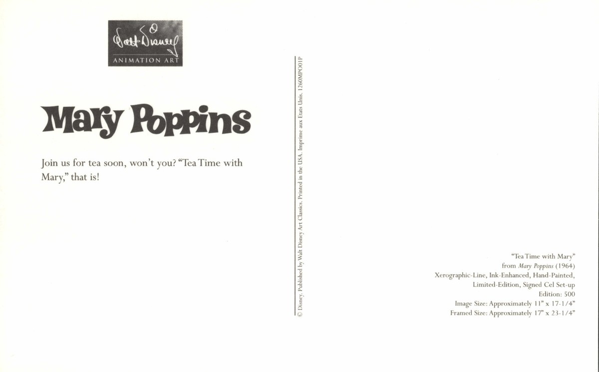 Tea Time with Mary Poppins Julie Andrews & Dick Van Dyke and