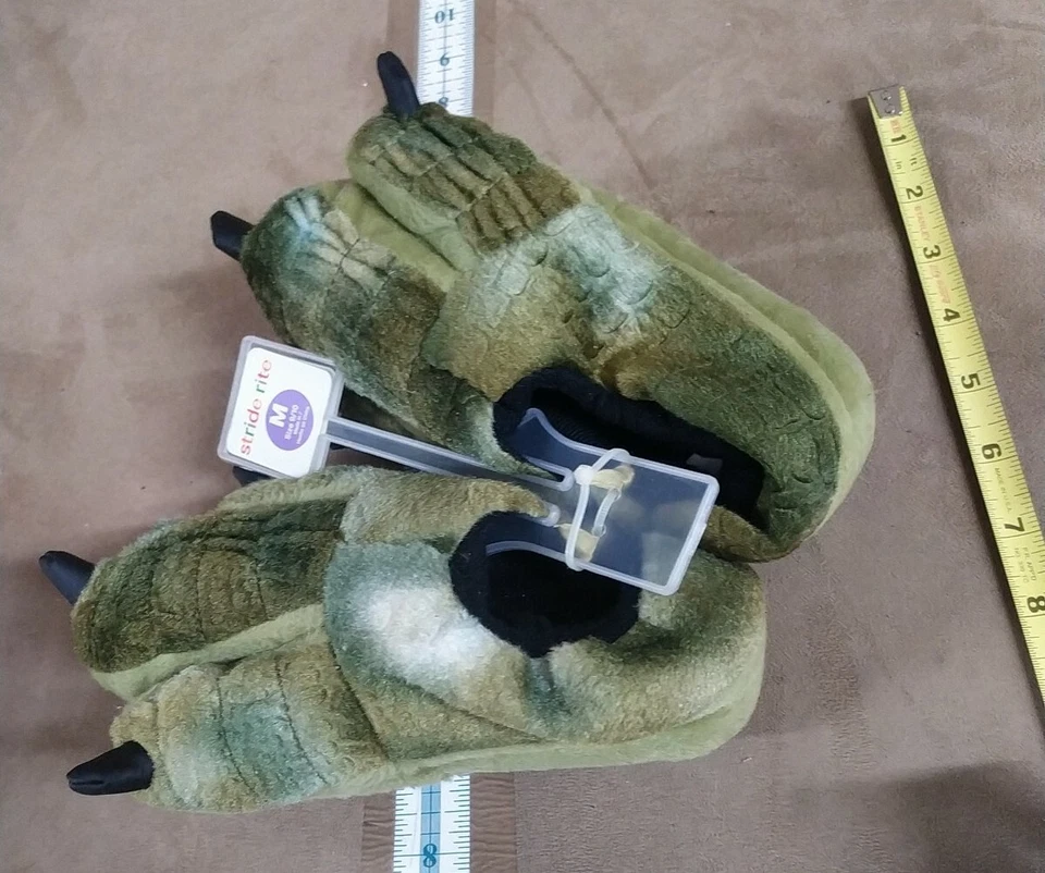 Zapatillas Stride Rite Green Dino Claw talla mediana 9/10 para niños Foto 4 de 4