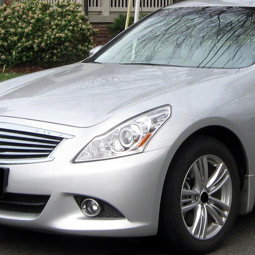 1Pair Headlight Headlamp Lens Cover For Infiniti G37 G35 G25 Q40 Sedan 2010-2013 - Picture 3 of 14