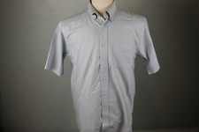 L. L. Bean Button Down Shirt Wrinkle Resistant Traditional Fit Cotton Size 15  
