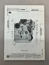 General Electric GE12 GE22 Service Manual Sams Photofact Free Shipping