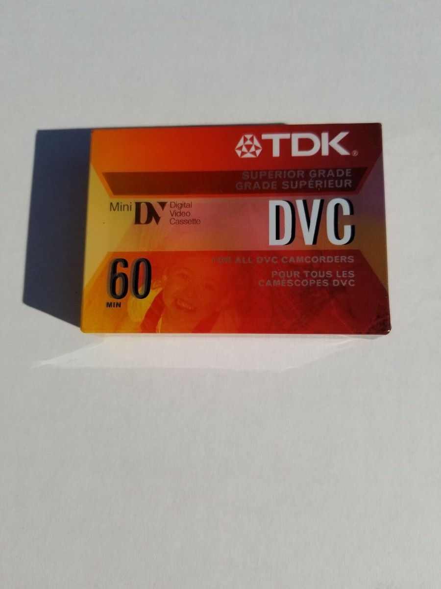 TDK DVM Mini DV Digital Video Cassette 60min DVM60ME | eBay