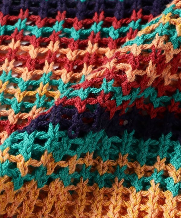 ASK availability First) BEAMS SASQUATCHFABRIX. / MESH KNIT