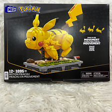 Mattel MEGA Pokémon Collectible Building Toys For Adults, Motion Pikachu  With 1095 Pieces And Running Movement, For Collectors : Toys & Games 