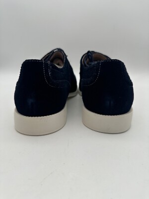 BRAND NEW Stacy Adams Westport Navy Suede Wingtip 25015-410  display picture 1