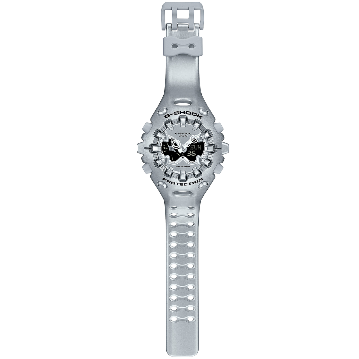 CASIO G-SHOCK GA-V01A-8AJF Analog Digital Quartz Watch Metallic