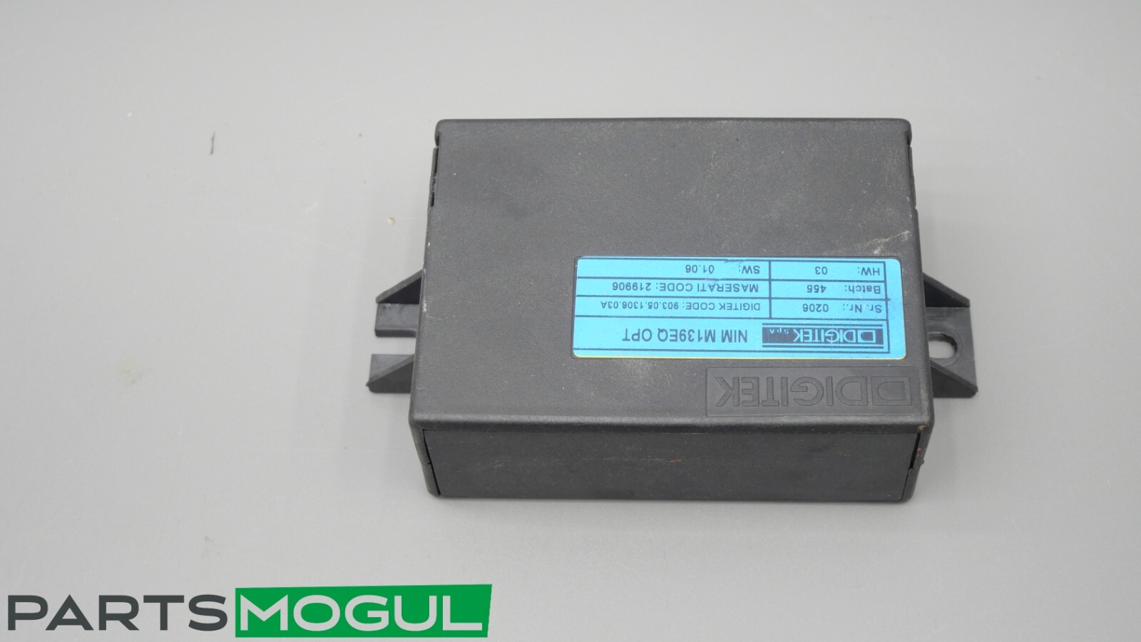 03-08 Maserati Quattroporte M139 Sun Roof Control Module OPT 219906 OEM