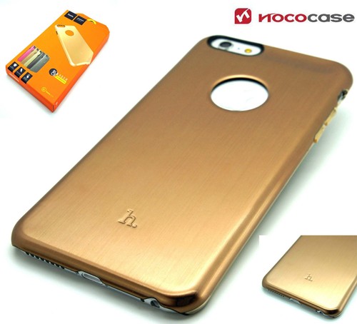 FUNDA TRASERA RÍGIDA HOCO ALUMINIO PARA IPHONE 6 Y 6S PLUS - BRONCE | eBay
