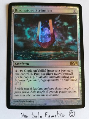MTG - STRIONIC RESONATOR - FOIL - M14 - SONIC RESONATOR -NEAR MINT - ITALIAN