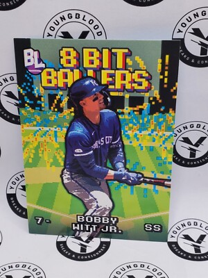 2023 Topps Big League - 8 Bit Ballers - #8B-11 Bobby Witt Jr. - Royals