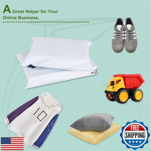 SJPACK 10x13-inch Poly Mailers 200pcs 2.5 Mil Envelopes Bags With Self-sealin - Afbeelding 4 van 5