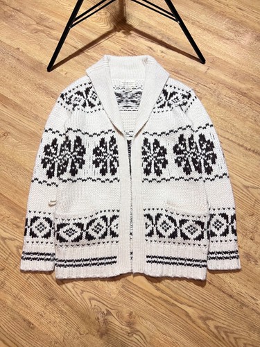 Ralph Lauren Denim & Supply Alpaca Wool Nordic Aztec Knit Cardigan Men's Size XS - Picture 1 of 12