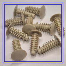 10106860 x10 IKEA Tassello in plastica, beige/crema, 16 mm x 5,2 mm