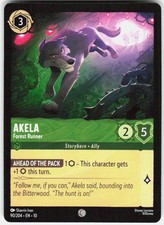 Akela Forest Runner 90/204 Whispers in the Well Disney Lorcana
