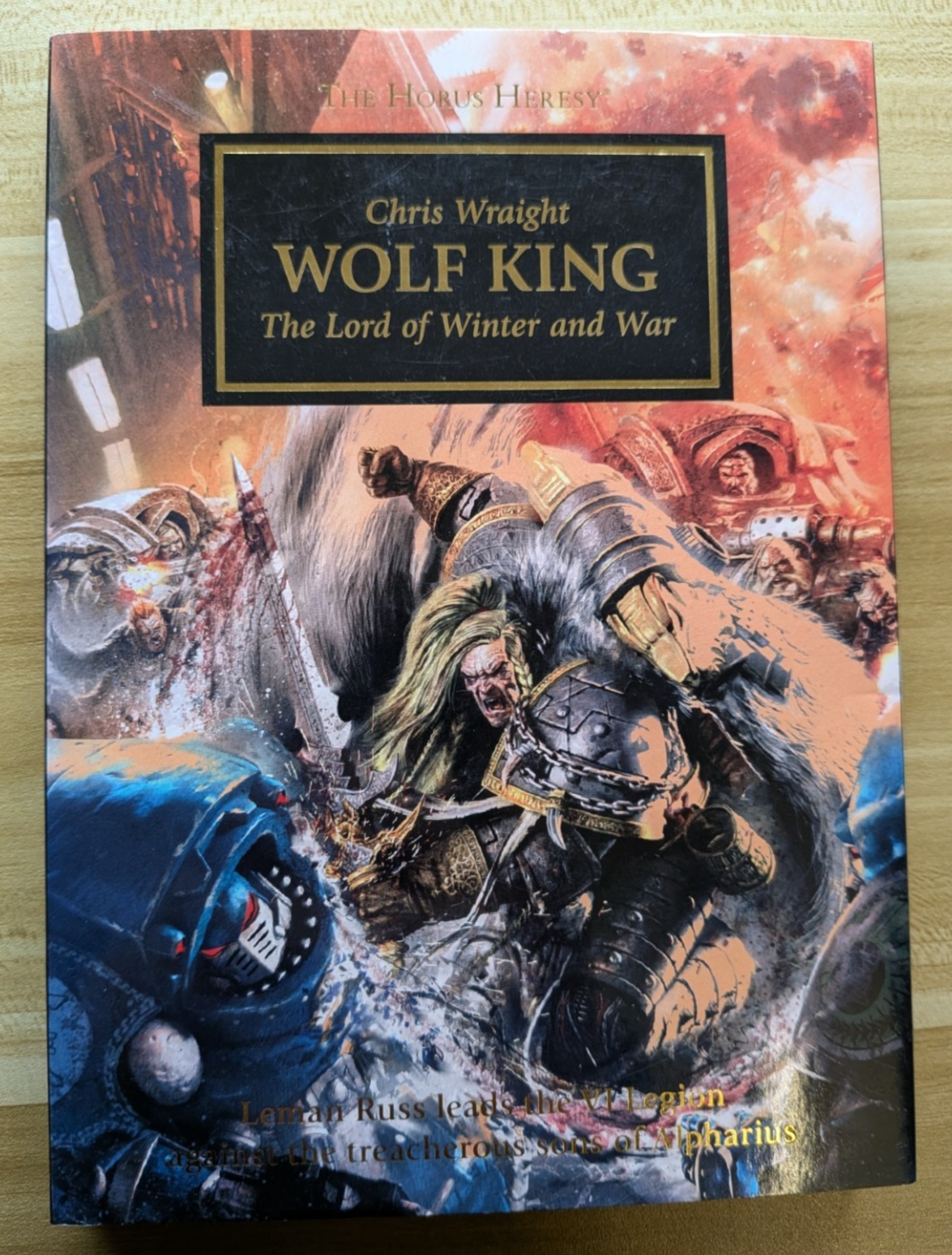 Wolf King Lord of Winter and War Horus Heresy Chris Wraight HB [SA]