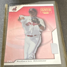 Donruss 2001 Signature Series Roberto Alomar Cleveland Indians Base #27