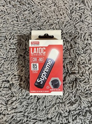 2017FW Supreme X Nitecore Mini Magnetic Flashlight Black FW17