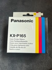 ORIGINAL PANASONIC Printer Ribbon KX-P165 / 4-COLOR Ribbon (New) Free P+P