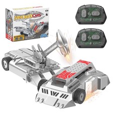 2-Player Remote Control Battle Robots - Wireless Fighting Toys, STEM Game Set fo