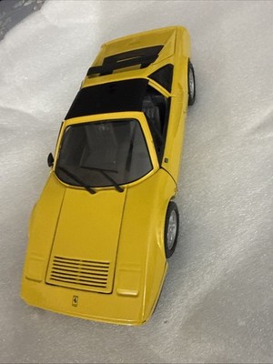 Ferrari 328 GTS　 1/18 　【ANSON】 Ferrari 328 GTS Anson Yellow Targa Diecast Model 1/18 1:18 Scale