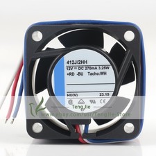 412J/2HH DC 12V 270mA 3.25W 4025 40X40X25MM 3-wire inverter Original Cooling Fan