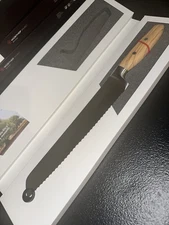 Wüsthof AMICI 9" Double Serrated Bread Knife, Tan