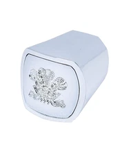 Creed Silver Mountain Water Replacement Cap – Silver Plastic Round Style