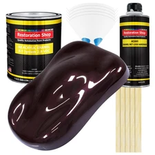 Restoration Shop Black Cherry Pearl Acrylic Enamel Gallon Kit, Auto Paint