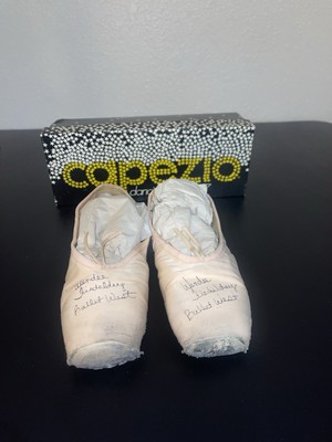 Signed Wendee Fiedeldey Ballet West Salt Lake City Capezio Size 4.5 D  Vintage