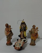 FONTANINI & 2 MORE FIGURINES SET (4)