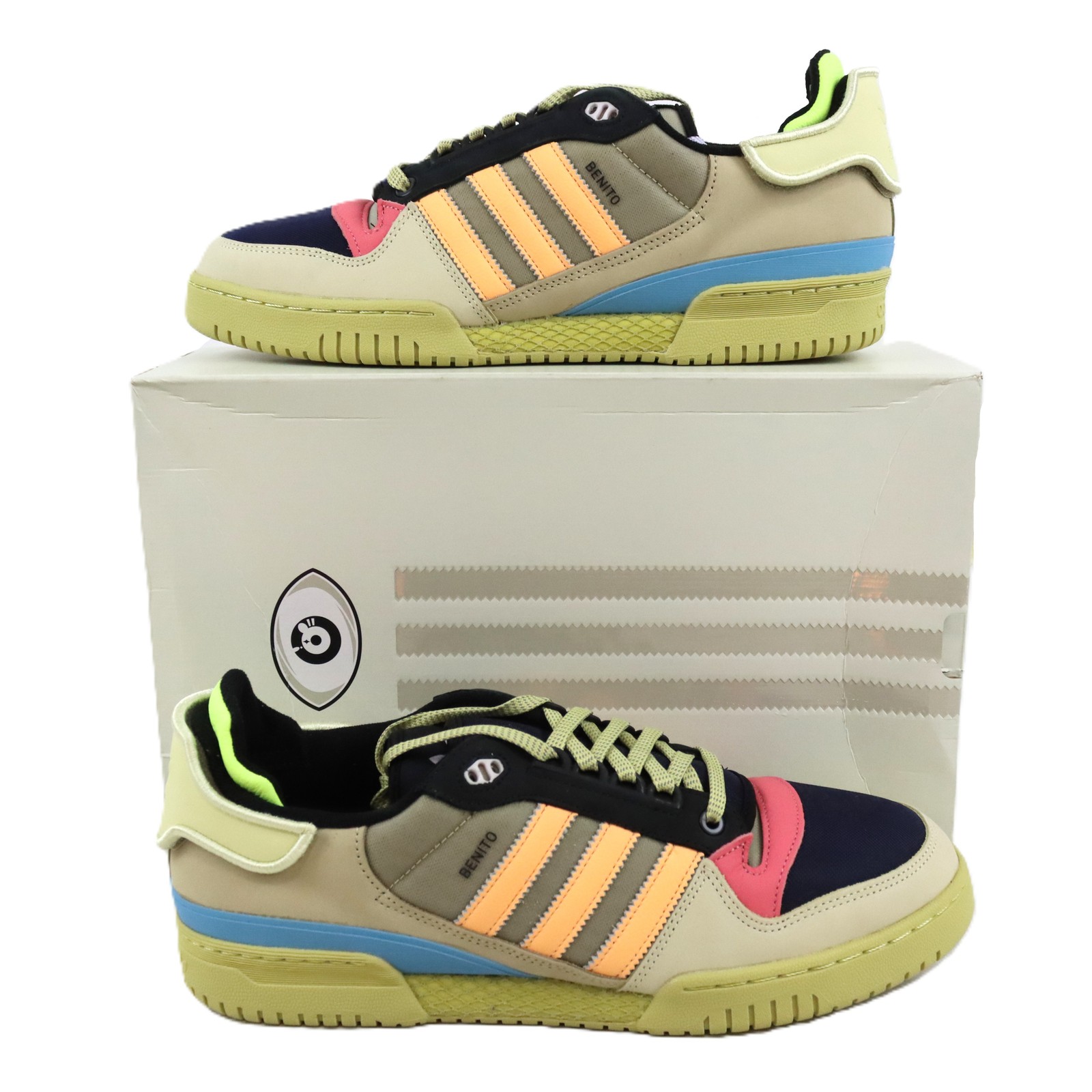Adidas Bad Bunny Forum PWR Zapatillas Callejeras Informales Diarias En Arena Para Hombre Talla 13