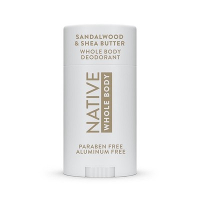 | Sandalwood & Shea Butter| Sensitive |Whole Body |Deodorant| 2.4 oz