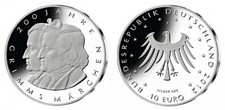 Germany 10 Euro 2012 Brothers Grimm Silver UNC (KM # 310a)