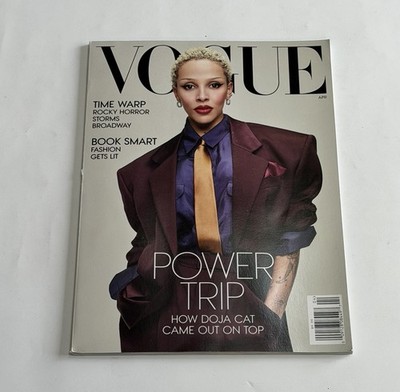 VOGUE Magazine BRAND NEW April 2026 Doja Cat cover Power Trip female rapper rap