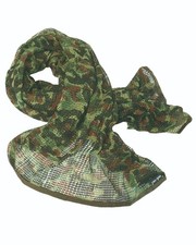 BW Commando Netzschal Flecktarn Bundeswehr Sniper Scarf Paintball Tarnschal