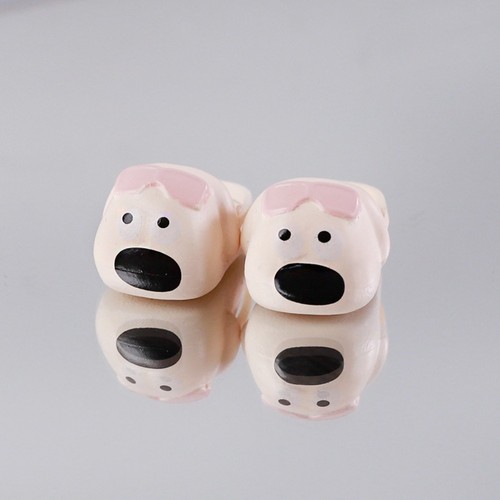 1 Pair Round Toe Silicone puppy slippers Ob11 Doll Slippers Kids Gift - Picture 13 of 18