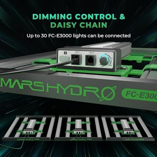 300W LED Grow Light Full Spectrum Smart Dimmable Integrated 3x3ft Hydroponics US - Picture 4 of 6