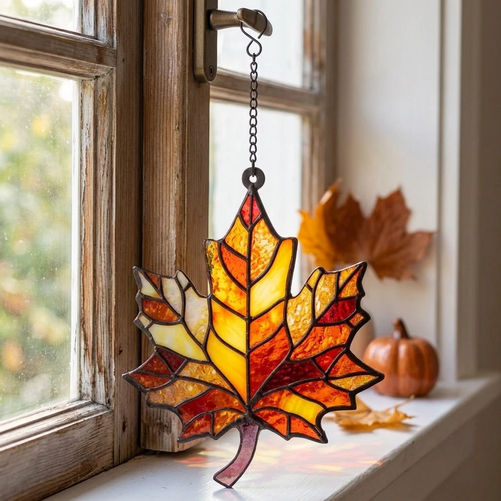 stained glass ornaments products for sale | eBay