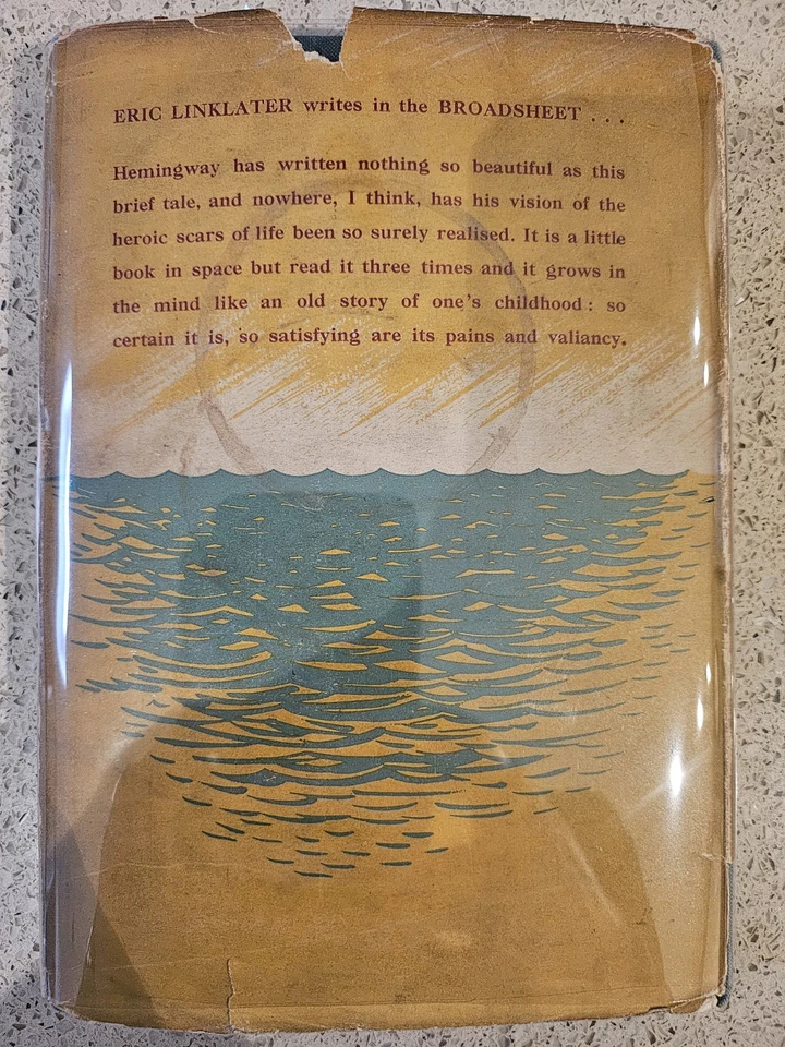 Signed - Ernest Hemingway, The Old Man and the Sea, 1953, First Edition - Image 3 of 4