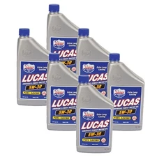 Lucas Oil 10474 SAE 5W30 Engine Oil, 6 Qt Case