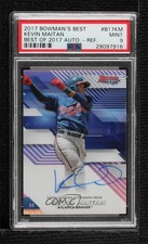 2017 Bowman's Best of Refractor Kevin Maitan #B17-KM PSA 9 MINT Auto gh4