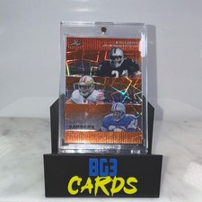 Leaf Bo Jackson Christian McCaffrey Barry Sanders ELE-35 3/3 Trading Card