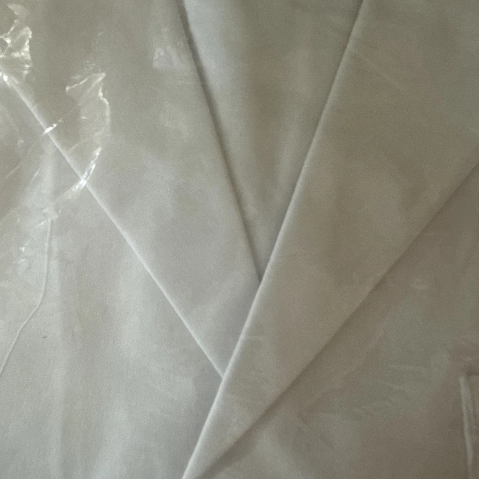 NEW Meta Unisex Labcoat White 40” With More Pockets Size XS Style 6116 - Image 3 of 4