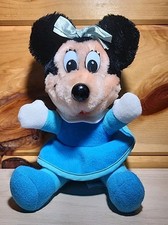 Vintage Disney Christmas Carol Minnie Mouse Mrs Crachit 8" Plush