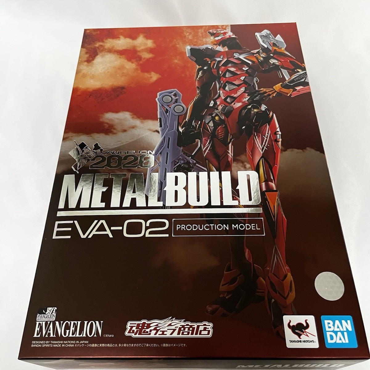 Metal Build EVA 2020 Evangelion Unit EVA-01 Test Type & EVA-02